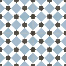 Керамогранит Dual Gres Chic DG_CH_HOW_BLU Blue howard 45х45 см