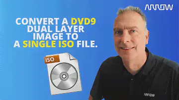 How to Convert a DVD9 Dual Layer image to a single ISO file.