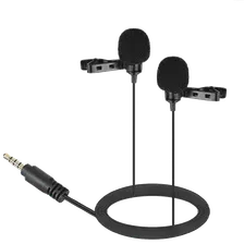 Микрофон петличный двойной Ulanzi AriMic Dual Head
