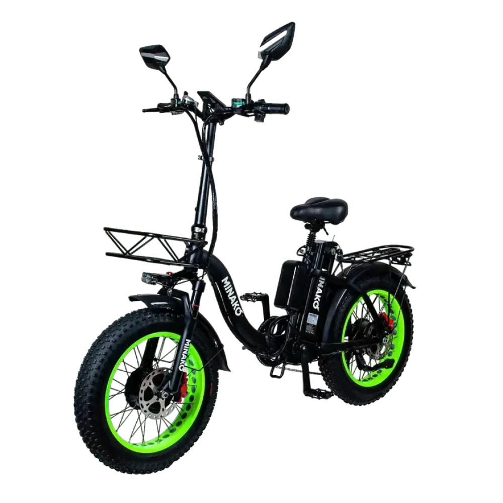 Minako F11 Dual - Салатовые диски
