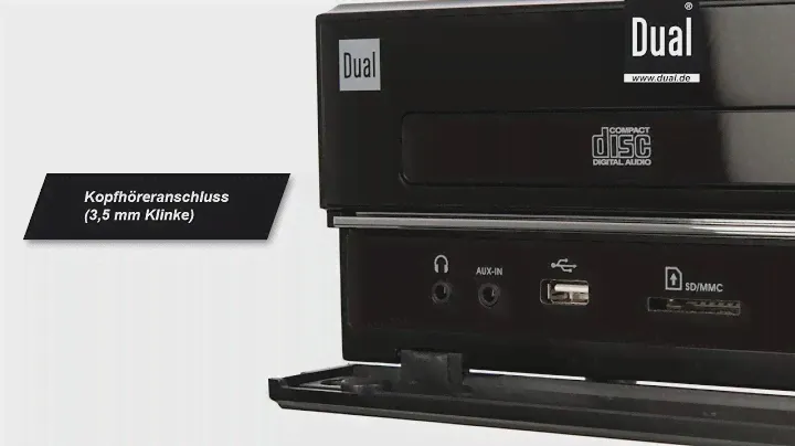 Dual NR 100 Musikanlage mit Schallplattenspieler
