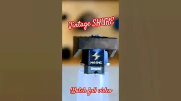 SHURE M44MG cartridge DUAL TK 111 (TK 12) headshell - turntable Dual 1019 @Angelicaaudio