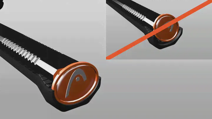 HEAD Tennis Adaptive -  How to install ENDCAP