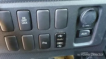 Fj Cruiser USB Port Install