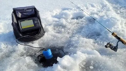 Garmin Striker 5 Ice Bundle. Unboxing + Assembling + In Use