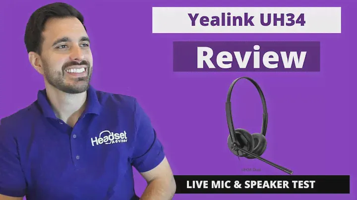 НОВАЯ USB-гарнитура Yealink UH34 с двумя динамиками — ТЕСТ МИКРОФОНА И СПИКЕРА В РЕАЛЬНОМ РЕЖИМЕ!