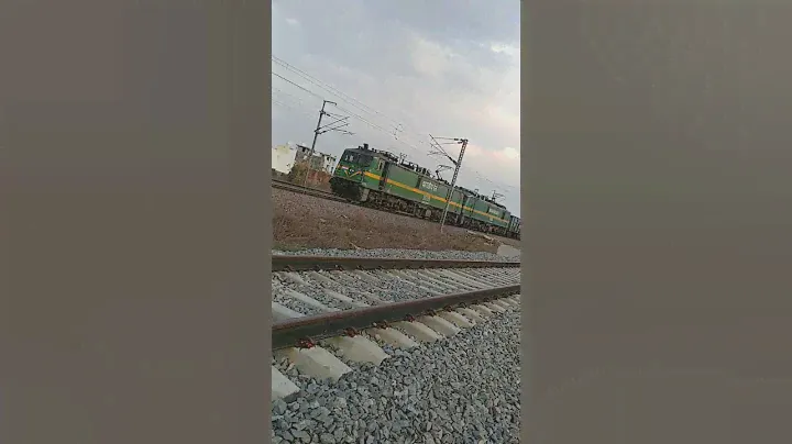 Dual WAG-9 Action #indianrailway #wag9 #viralvideo #short