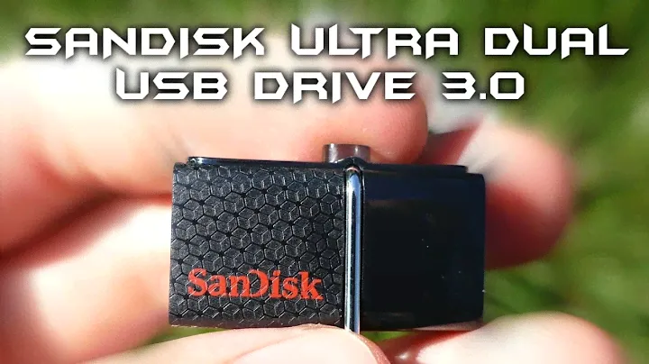 SANDISK ULTRA DUAL OTG 3.0 Unboxing & Speed Test (4K)
