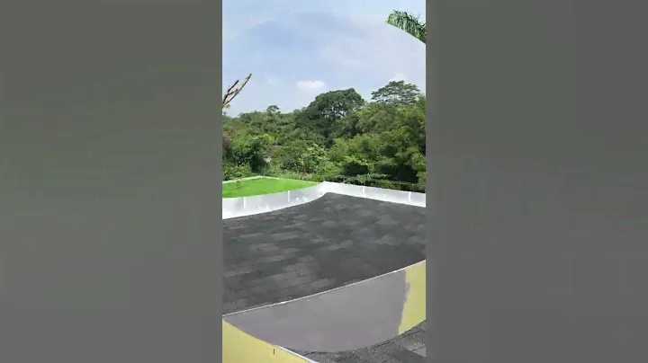 Project Palm Hill Sentul menggunakan Atap Shingle Bitumen IKO Marathon Plus AR warna Dual Black