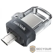 SanDisk USB Drive 64Gb Ultra Dual SDDD3-064G-G46 {USB3.0, Black}