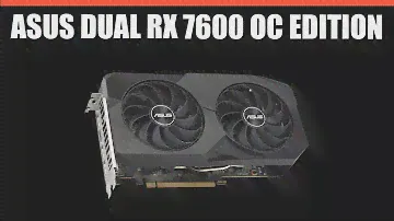 Видеокарта ASUS Dual Radeon RX 7600 OC Edition 8GB GDDR6