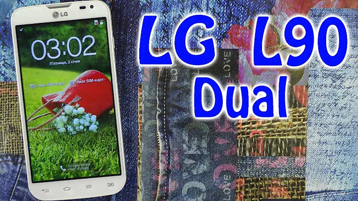 Распаковка LG Optimus L90 Dual