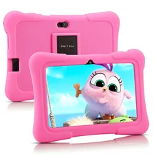 Pritom K7 Kids Education Tablet PC, 7.0 inch, 1GB+16GB, Android 10 Allwinner A50 Quad Core CPU, Support 2.4G WiFi / Bluetooth / Dual Camera, Global Version with Google Play (Pink)