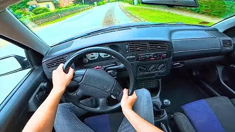 1996 Фольксваген Гольф 3  I тест-драйв от первого лица #vw #volkswagen #golf3 #testdrive