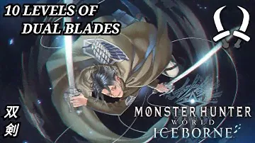 The 10 LEVELS of Dual Blades (双剣) Monster Hunter World: Iceborne - A Quick Advanced Combo Guide