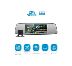 iBOX Range LaserVision WiFi Signature Dual + камера заднего вида