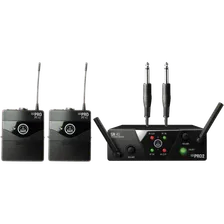 AKG WMS40 Mini2 Instrumental Set US45AC (660.7/662.3МГц) инстр. радиосистема с приёмником SR40 Mini Dual и двумя портативными передатчиками