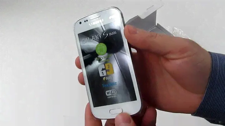 Samsung Galaxy S Duos S7562 DualSim | unboxing
