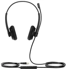 Гарнитура Yealink UH34 Lite Dual UC USB чёрный, UH34 LITE DUAL UC