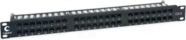 Патч-панель высокой плотности 1U, 48 портов RJ-45, категория 5e, PLHD-48-Cat.5e-Dual