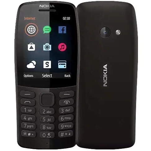 Телефон Nokia 210 Dual Sim Black