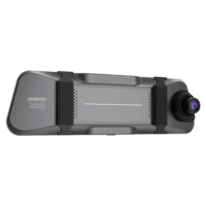 Видеорегистратор DIGMA MIRROR DUAL, черный FREEDRIVE 606-4