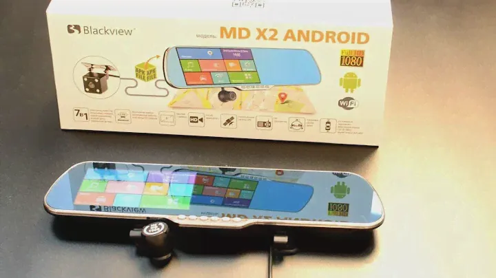 ANDROID зеркало со встроенным регистратором Blackview MD X2ANDROID
