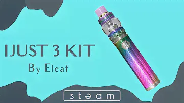 iJust 3 Kit by ELEAF - The easiest sub-ohm kit to use!