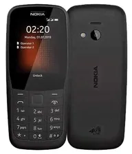 Телефон Nokia 220 4G Dual sim черный