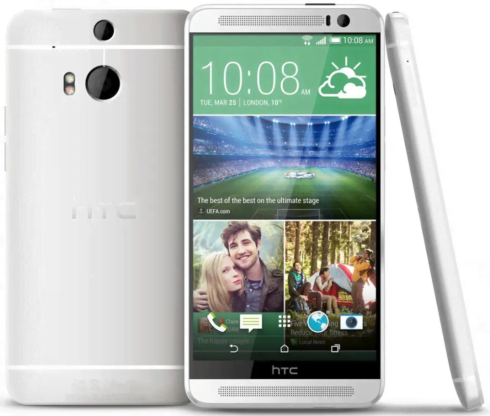 Телефон HTC One M8 Dual Sim Silver-0