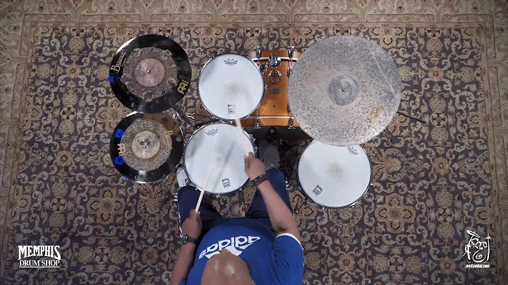 Meinl 14" Byzance Extra Dry Dual Hi-Hats - 882/1094g (B14DUH-1021220B)