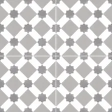Керамогранит Dual Gres Chic Howard Grey 44,5x44,5 матовый