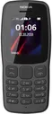 Сотовый телефон GSM Nokia Model 106 DUAL SIM GREY 16NEBD01A02, темно-серый