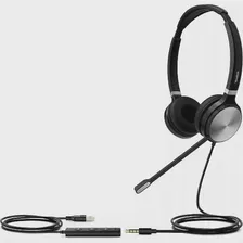 Yealink UH37 Dual-UC - Стерео-гарнитура, UC
