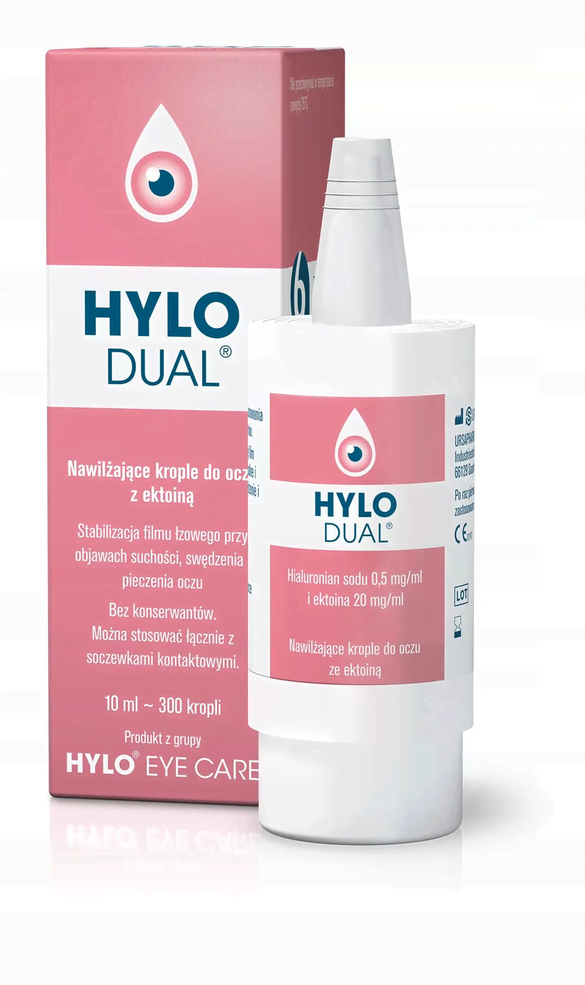 Hylo-Dual 10 мл глазные капли увлажняющие