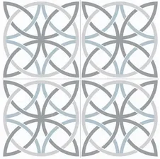 Напольная плитка Dual Gres Chic Bosham White New 45x45