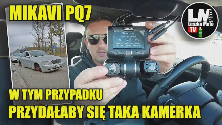 TEST kamerki MIKAVI PQ7 i lusterko MIKAVI PQ5