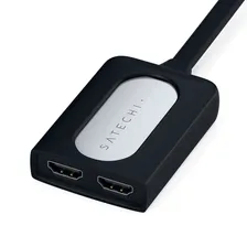 Адаптер Satechi Type-C Dual HDMI Adapter, серебристый