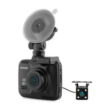 Видеорегистратор DIGMA FreeDrive 600-GW DUAL 4K черный [fd600d4]