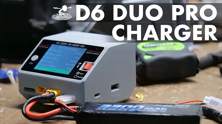 Общий вид зарядного устройства D6 Duo Pro: краткие советы по зарядке аккумуляторов