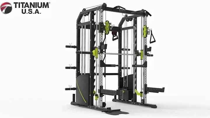 TITANIUM USA G50 FUNCTIONAL TRAINER SMITH MACHINE MULTI GYM
