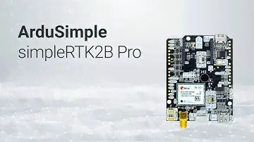 Dual band simpleRTK2B Pro (ZED-F9P): high-performance GNSS/RTK receiver supercharged with features