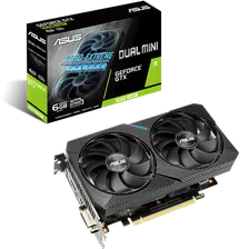 Видеокарта Asus Dual GeForce GTX 1660 SUPER MINI 6Gb DUAL-GTX1660S-6G-MINI