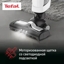 Tefal Пылесос TEFAL Dual Force TY6737WH вертикальный беспроводной пылесосы
