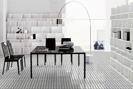 Dual Gres Chic DG_CH_P_BL Black poole 45x45 - керамическая плитка и керамогранит