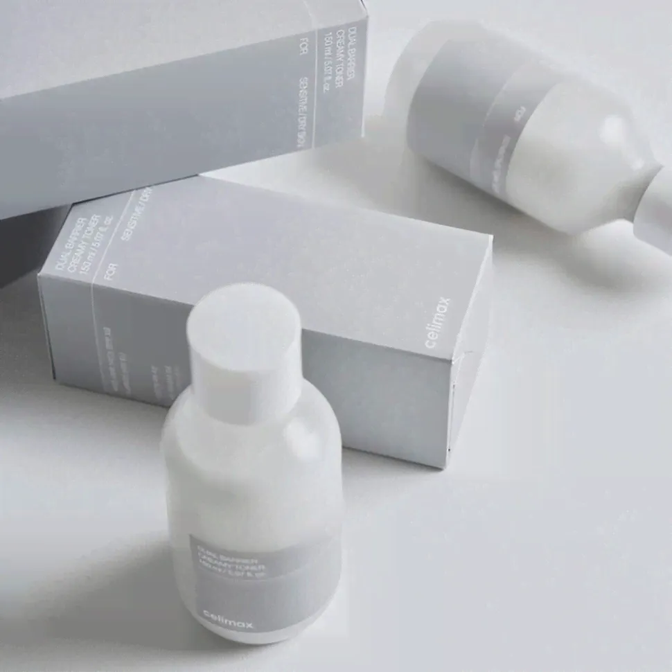 Барьерный кремовый тонер Celimax Dual Barrier Creamy Toner 150 мл.-0
