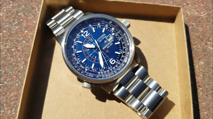 Citizen Nighthawk Blue Dial - Two Big Hidden Suprises!