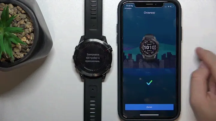 GARMIN FENIX 7 Sapphire Solar | Как подключиться к айфону на GARMIN FENIX 7 Sapphire Solar