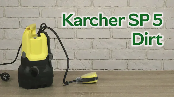 Розпаковка Karcher SP 5 Dirt