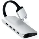 Хаб-разветвитель USB Satechi Type-C Dual Multimedia Adapter Silver ST-TCDMMAS